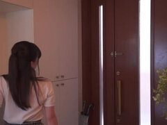 Salle de bains, Sucer une bite, Doigter, Innocente, Japonaise, Adolescente, Nénés, Uniforme