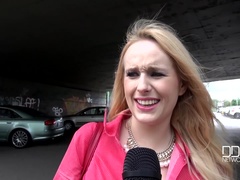 Arsch, Grosser arsch, Grosse titten, Blondine, Blasen, Vollbusig, Sperma im mund, Pov