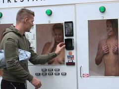 18 años, Verga grande, Rubia, Mamada, Estilo perrito, Tetas naturales, Adolescente, Tetas