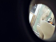 Spy cam teen shower