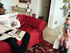 Noire, Bottes, Noir ébène, Interracial, Adolescente