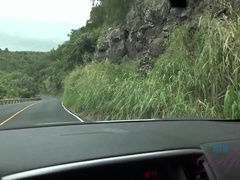 素人, ビーチ, ビキニ, ブロンド, ピアス, ハメ撮り, スカート, オッパイの