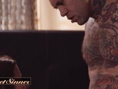 Grosse bite, Gorge profonde, Queue, Doigter, Hd, Léchez, Chatte, Rousse roux