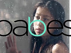 Chica, Tetona, Hembra, Peludo, Masturbación, Natural, Al aire libre, Mojado
