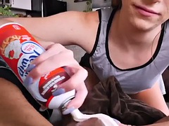 Brutal petite gangbang and The Blues cock teen booty