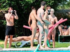 デカチン, フェラチオ, バック, 女 人男 人, 自然山雀, アウトドア, ティーン, オッパイの