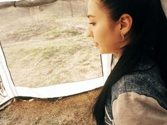 Black, Blowjob, Cheating, Creampie, Outdoor, Public