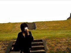 Leie, Asiatisch, Im freien