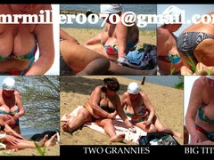 Enthousiasteling, Mooie dikke vrouwen, Strand, Grote mammen, Badpak, Omie, Naakt, Kut duiken