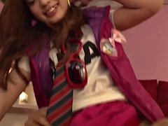 Gros seins, Sucer une bite, Japonaise, Adolescente, Nénés