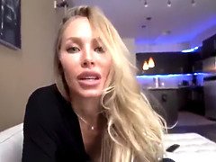 Arsch, Schönheit, Blondine, Blasen, Schwanz, Hundestellung, Pov, Titten