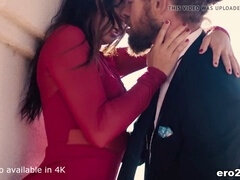 Big cock, Kissing, Outdoor, Softcore, Tits