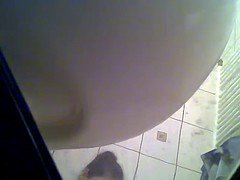 Hiden cam shower young girl