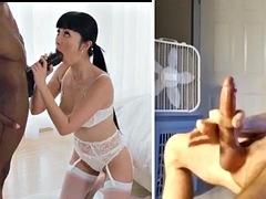 In den arsch, Grosser schwanz, Hardcore, Interrassisch, Lingerie, Milf, Im freien, Transfrau