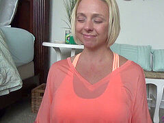 Strand, Blondine, Familie, Hd, Milf, Mutti