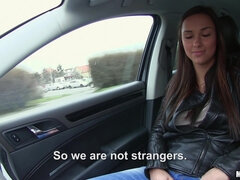 Stranded Coeds - Darkhaired Babe Gets In A Stranger's Car 1 - Victoria Sweet