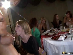 One Wild Vintage CFNM Party with Anal craving sluts