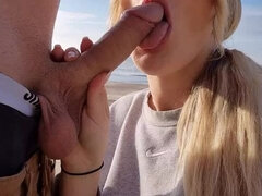 Strand, Grosser arsch, Blasen, Hd, Nackt, Pov, Öffentlich, Ehefrau