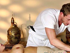 マッサージ, 淫乱熟女, のぞき