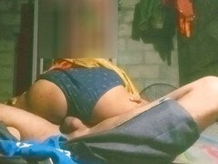 デカチン, カップル, 中出し, 自家製, 旦那, インド人, 母, パイ刷り