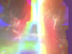 A lesbo couple prepping to plunge a humungous weenie into their bums