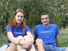 18 jahre, Grosser arsch, Grosser schwanz, Hundestellung, Natürlichen titten, Im freien, Rotschopf, Jungendliche (18+)