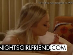 Amber Moore fucks pilot's big dick in hotel room