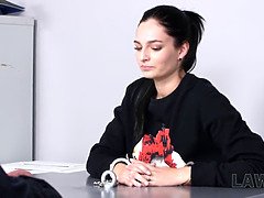 18 ans, Sucer une bite, Européenne, Hd, Police, Rugueux, Fils, Adolescente