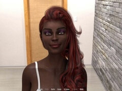 Tridimensionnel, Noire, Petite amie