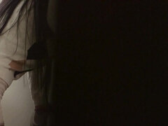 Enthousiasteling, Aziatisch, Grote kont, Pijpbeurt, Sperma shot, Hardcore, Natuurlijke tieten, Tieten likken