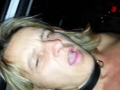 素人, ブロンド, 車, Hd, 自家製, アウトドア, 公共, ヤリマン