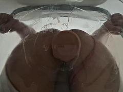 Arsch, Crossdresser, Dildo, Gesichtssitzen, Klaffend, Mexikanisch, Pov, Rotschopf