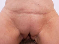 Grote mammen, Sperma, Lul, Hondjeshouding, Handbeurt, Gezichtspunt, Kort haar, String