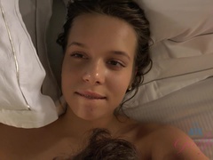 Leie, Arsch, Blondine, Freundin, Zierlich, Pov, Muschi, Rasiert