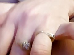 Wife fingering her pussy