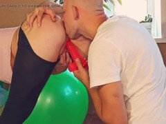 Dildo fucking, anus licking, in english