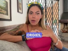 Brazilian milf, oral job, rim job