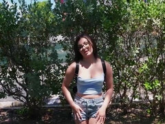 Brunette brune, Bus, Lunettes, Hd, Pov, Public, Étudiant, Adolescente