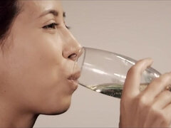 Grote mammen, Bruinharig, Rondborstig, Erotisch, Hardcore, Natuurlijke tieten, Verlegen, Trio