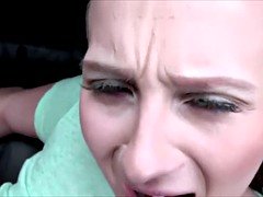 Handsome stranger with a big dick gets sucked deepthroat by Kylie Quinn