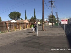 Adorable Latina amateur fucked hard by a big dick