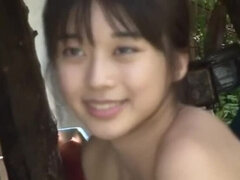 Asiático, Linda, Japonés, Solo, Adolescente