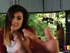 Beauté, Sucer une bite, Classique, Queue, Orgasme, Tatouage, Adolescente, Nénés