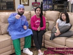 Derrière les coulisses, Médecin, Domination, Pieds, Femme dominatrice, Doigter, Gyneco, Humiliation