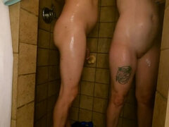 Cul, Gode, Gode énorme, Mère que j'aimerais baiser, Douche, Strapon, Tatouage, Jouets