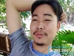 Enthousiasteling, Sperma shot, Daddy, Homo, Masturbatie, Buiten, Gezichtspunt, Openbaar