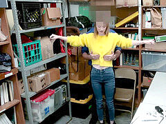chesty teen Got romped For Shoplifting - Bunny Colby