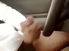 horny arab cock in car