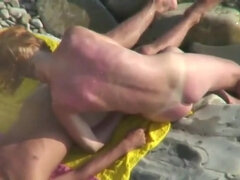 Couples Shagging Nearby On Nude Beach Spycam Voyeur