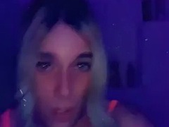 Schönheit, Grosser schwanz, Bikini, Süss, Fetisch, Lingerie, Masturbation, Transfrau